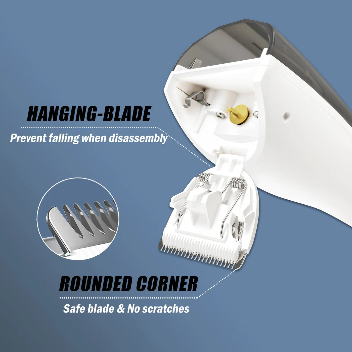 Automatic Babycare Vacuum Hair Cutting Trimmer.