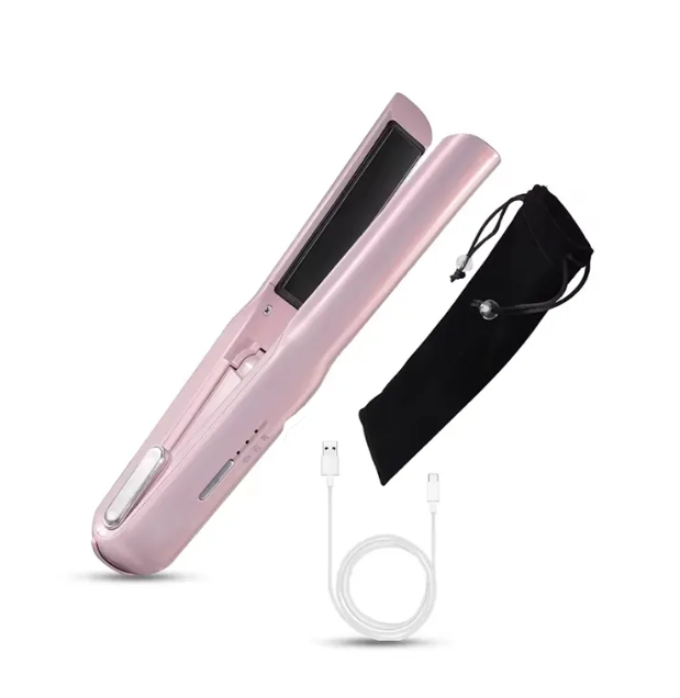 Mini Wireless Hair Straightener.