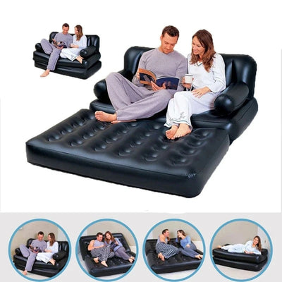 Comfortable Inflatable Outdoor Air Sofa Bed.