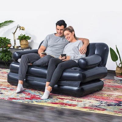 Comfortable Inflatable Outdoor Air Sofa Bed.