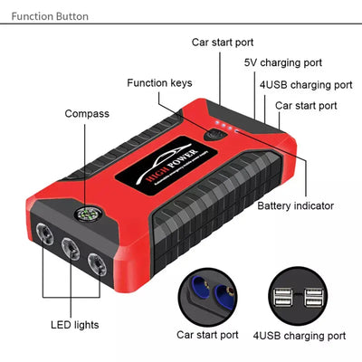 Jumper Starter 50800 Portable.